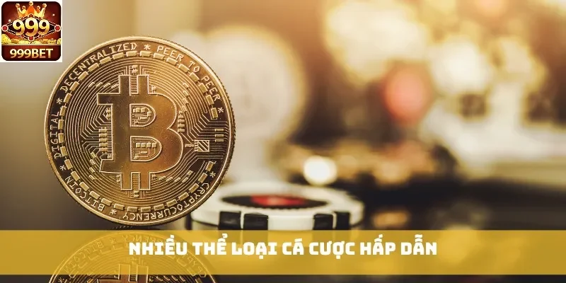 Nhiều thể loại cá cược hấp dẫn